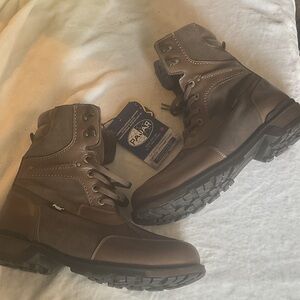 Pajar Men's Dark Brown Lace-Up Boots